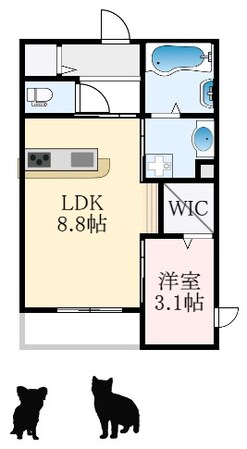 Levant　Soleil　泉ケ丘の物件間取画像